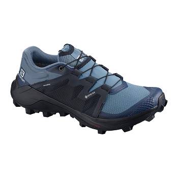 Salomon Női WILDCROSS GTX W Terepfutó Cipő Kék